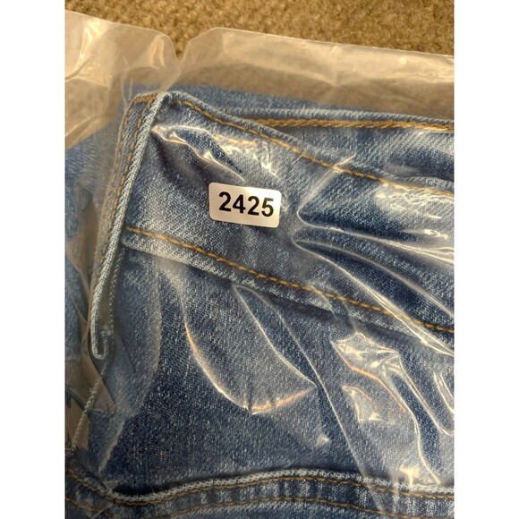 Levis Jeans Womens 32 Wedgie Straight Leg Button Fly High Rise Stretch Denim - Picture 11 of 11